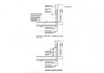 Gutter Wall 1 - Cadding Over Cavity
